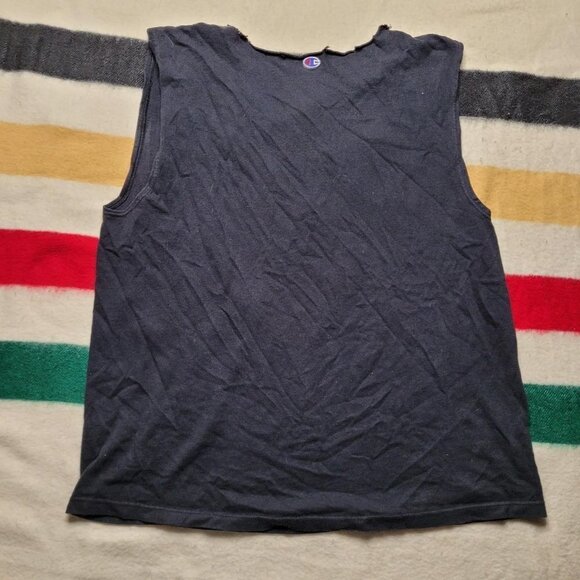 Vintage 90s Oakland University Basketball Champion Tank Top - Picture 4 of 4